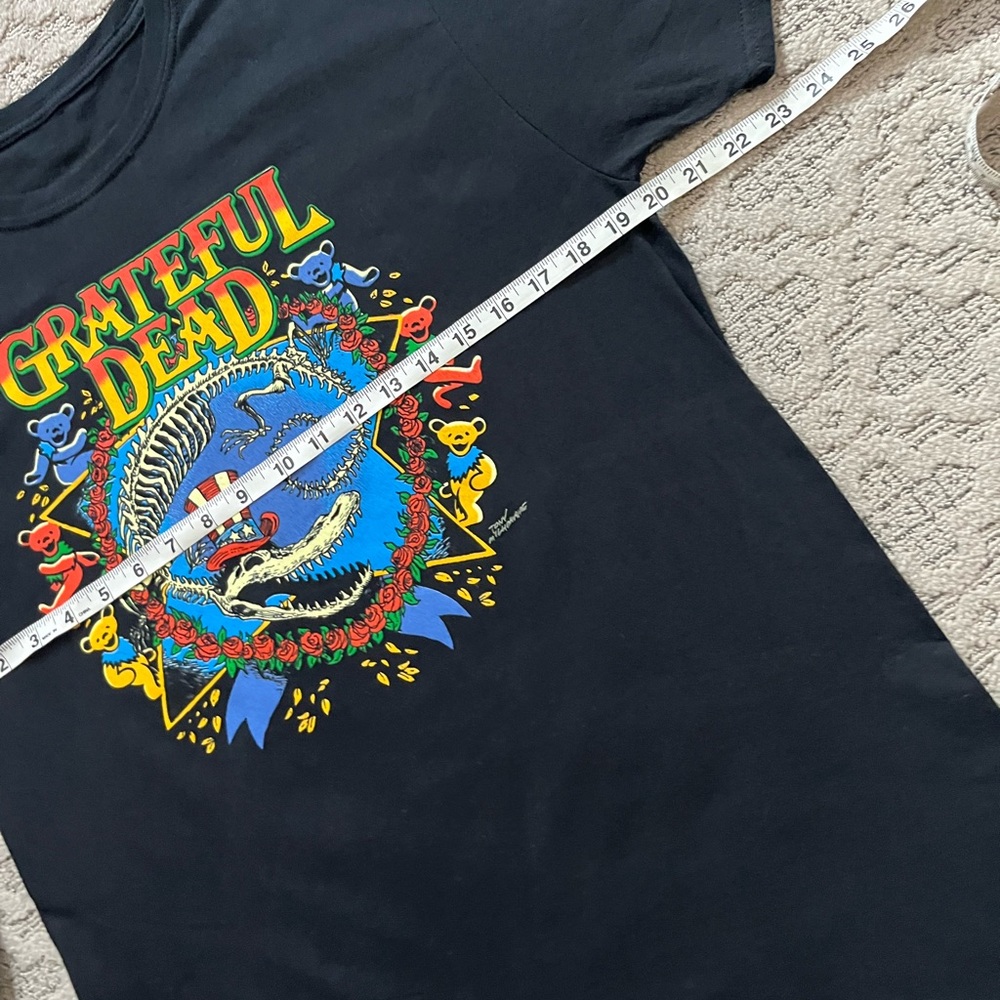 🐢 '18 Grateful Dead Band Uncle Sam Gator Tony Millionaire Art Ripple Junc. Tee - Picture 14 of 14
